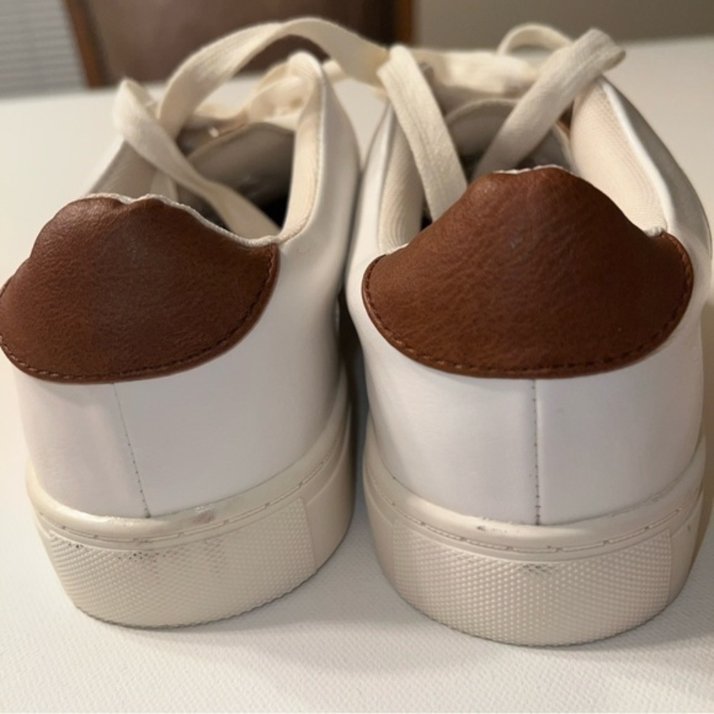 Madden NYC Women's WhiteLace-up‎ Casual Dress Comfort Shoe Women's Size 7.5 - Picture 5 of 12